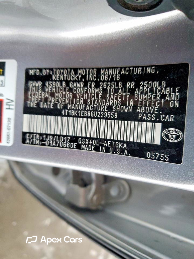 Toyota Avalon 2016