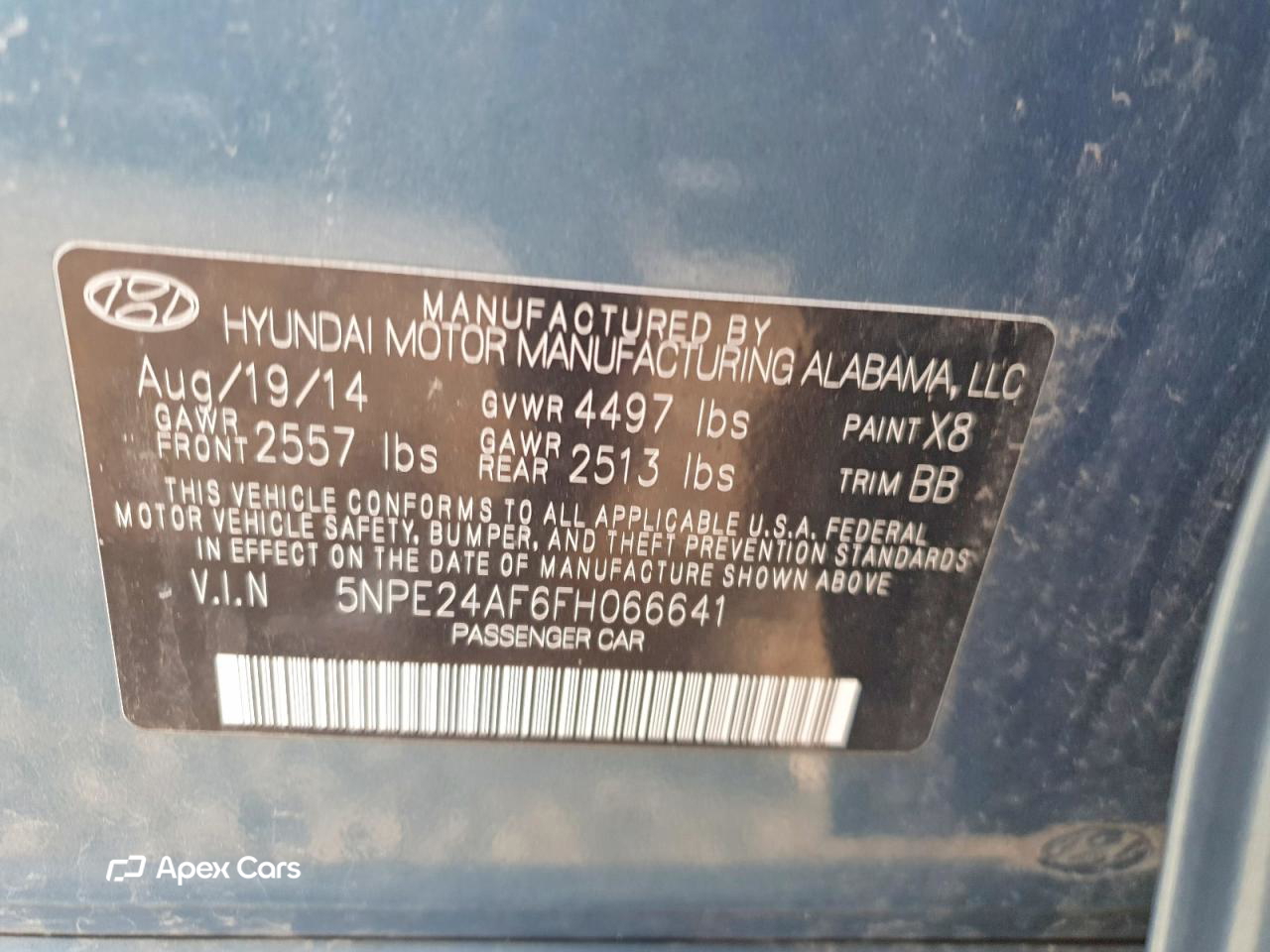 Hyundai Sonata 2015