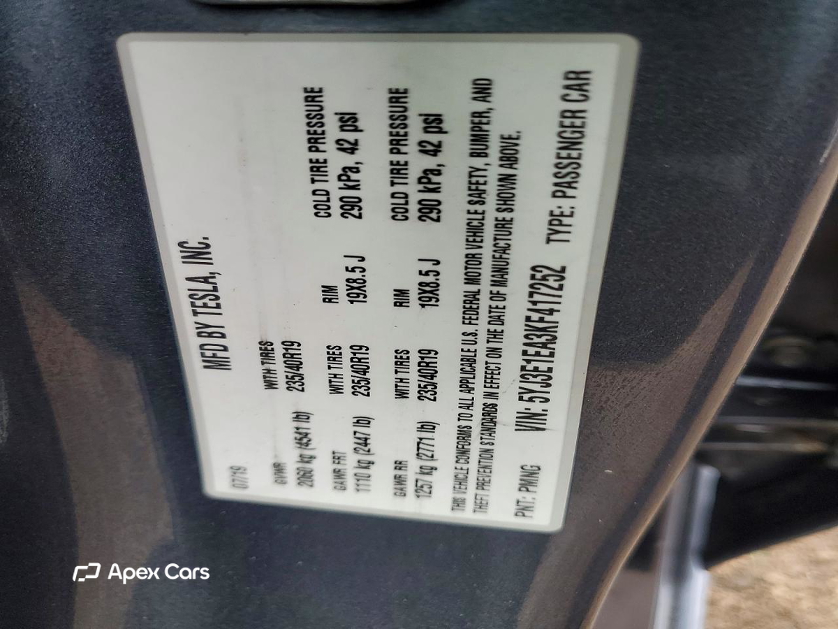 Tesla Model 3 2019