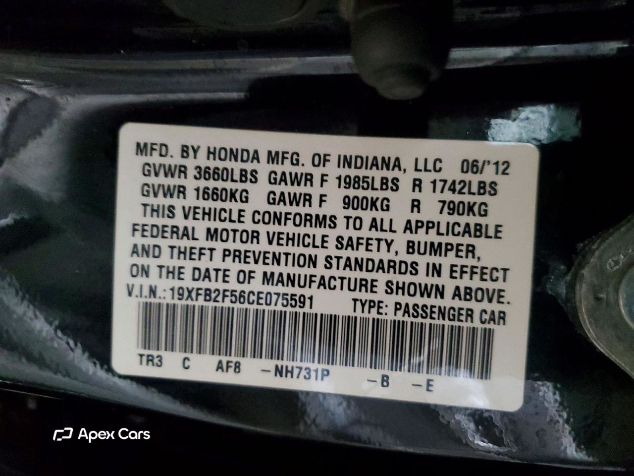 Honda Civic 2012