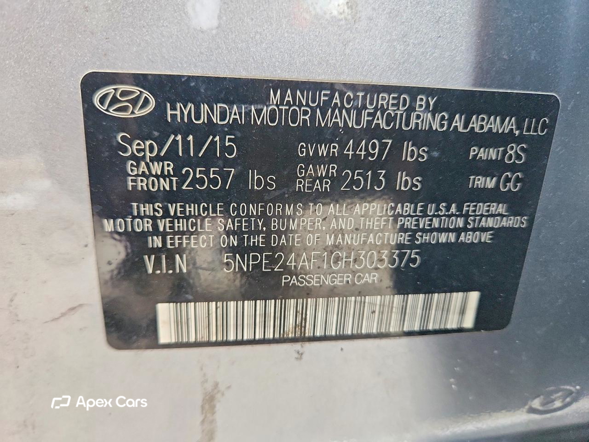 Hyundai Sonata 2016