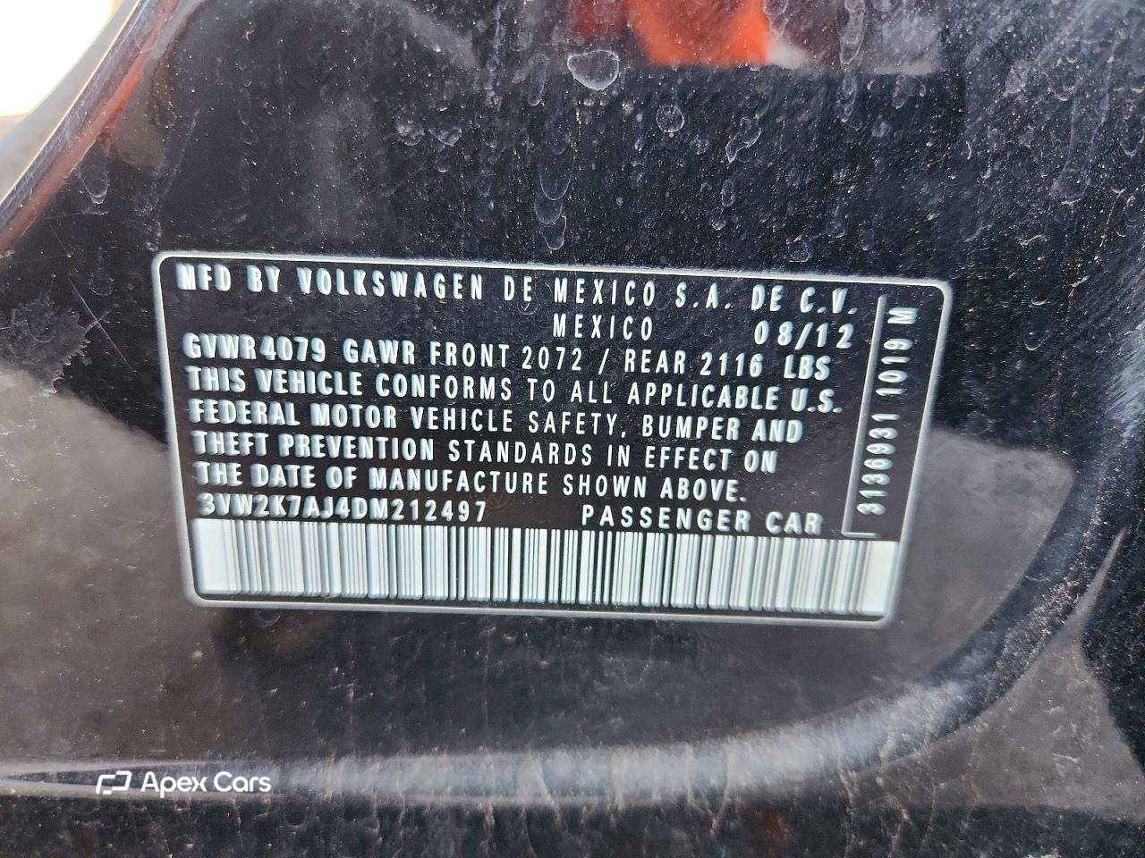 Volkswagen Jetta 2013