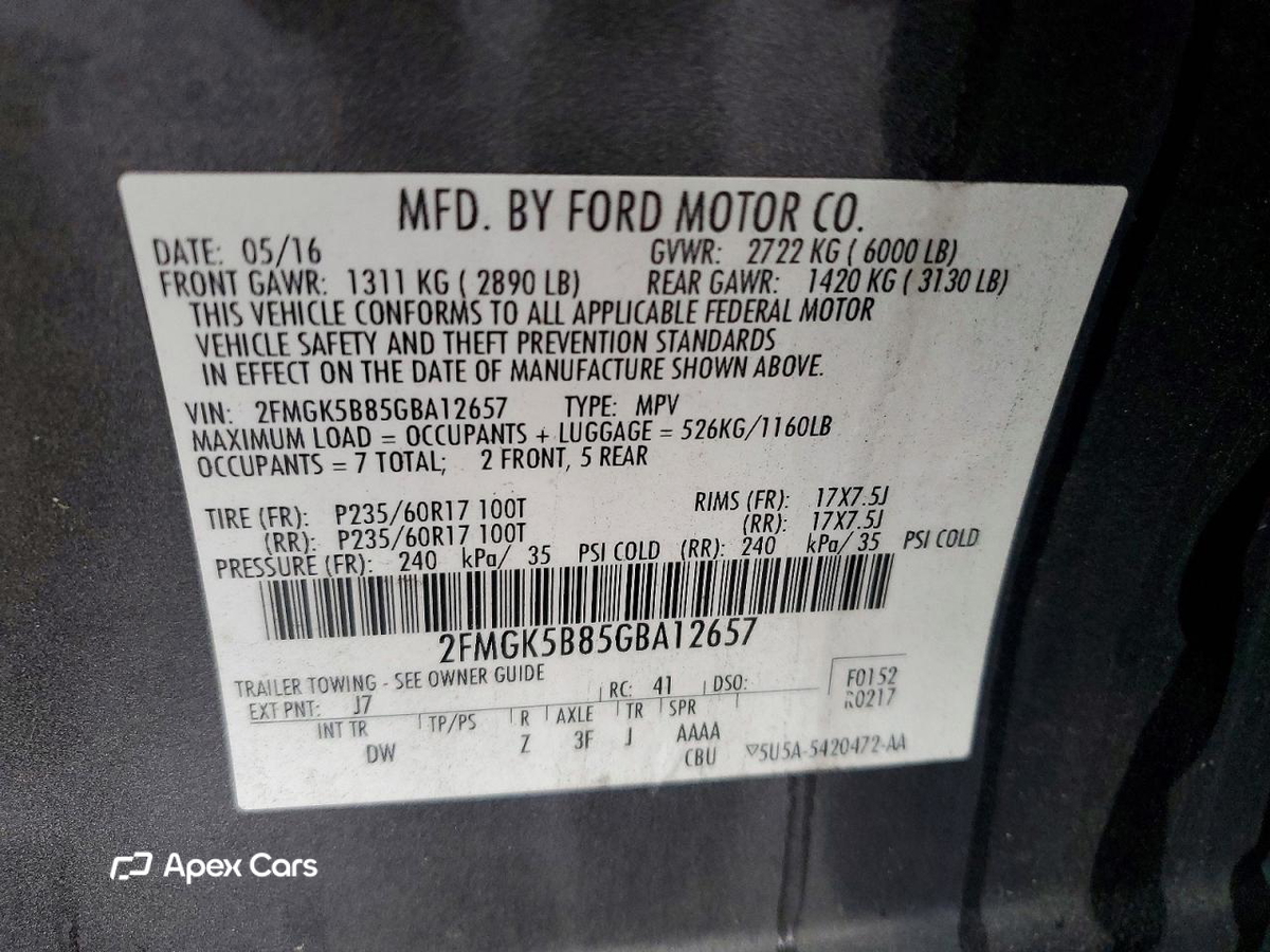 Ford Flex 2016