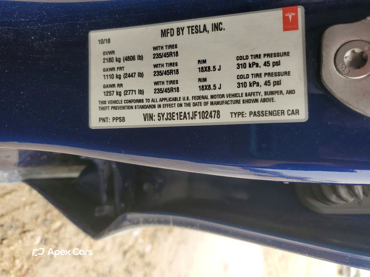 Tesla Model 3 2018