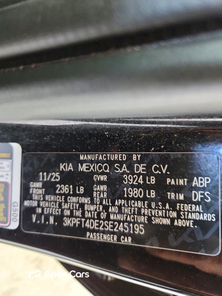 Kia K4 2025