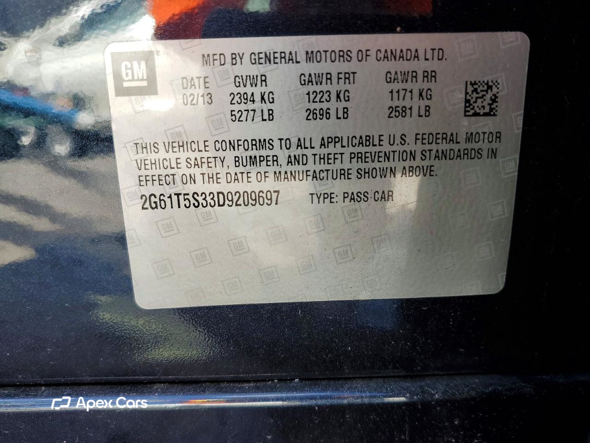 Cadillac XTS 2013