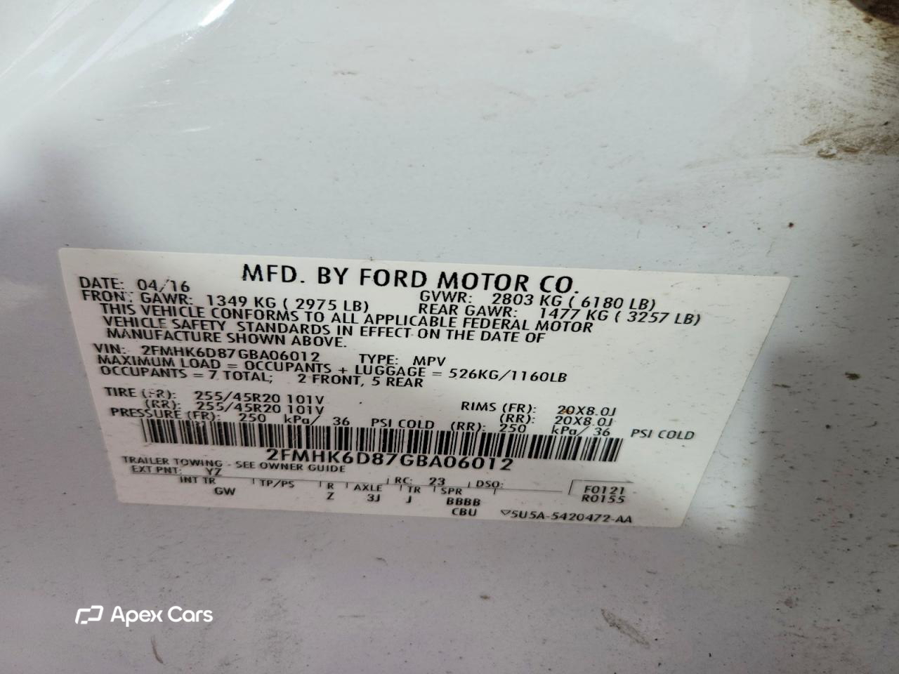 Ford Flex 2016