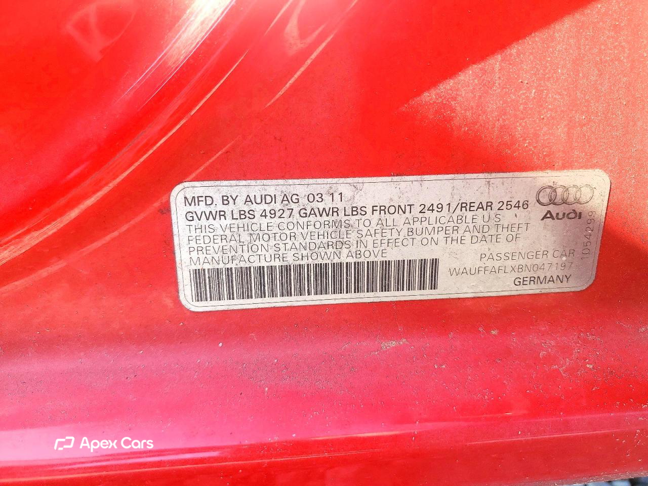 Audi A4 2011