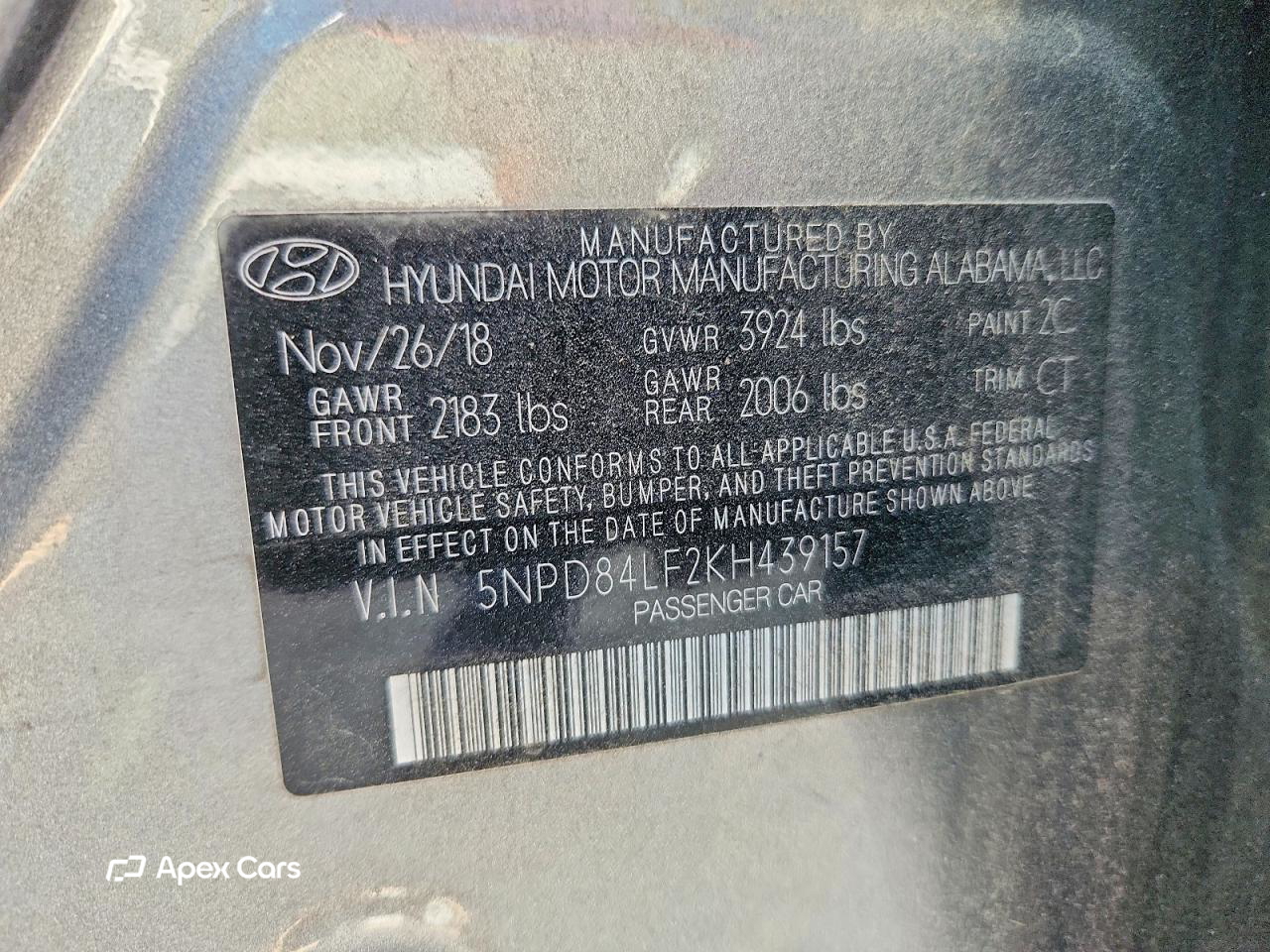 Hyundai Elantra 2019