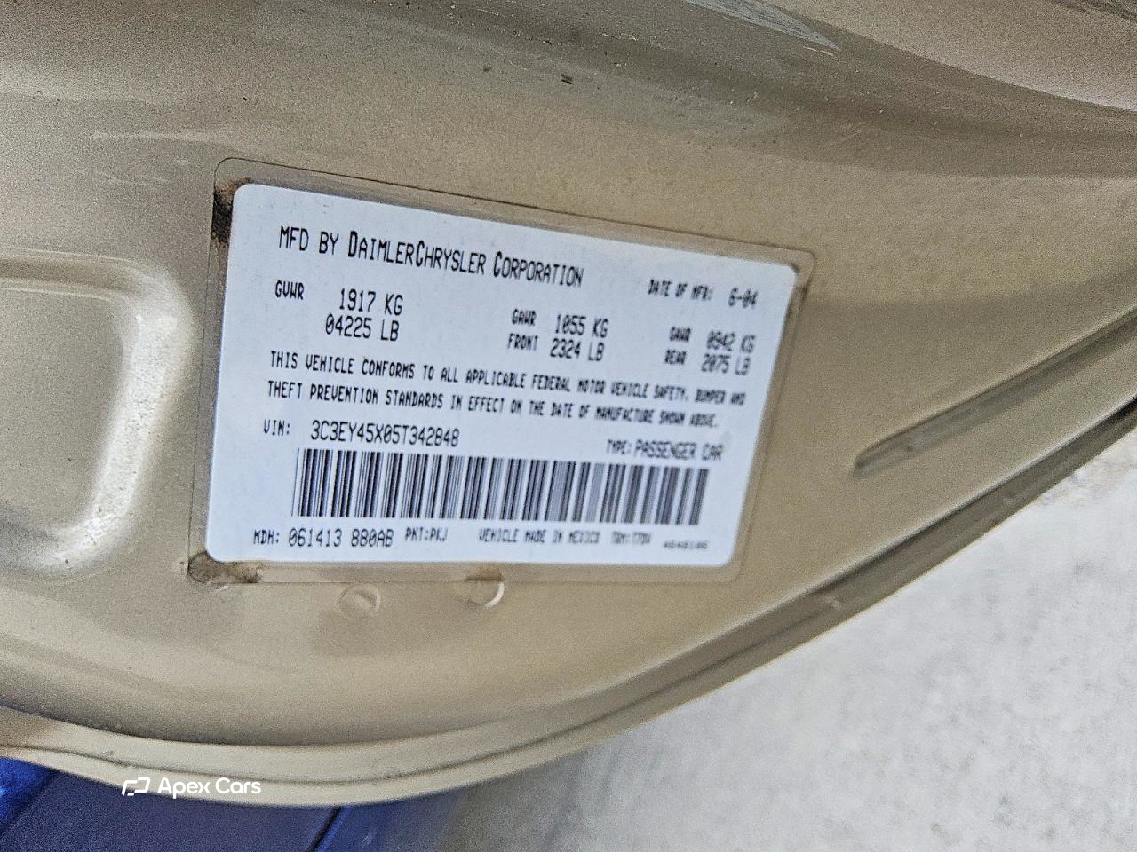 Chrysler PT Cruiser 2005