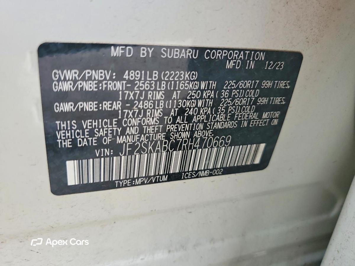 Subaru Forester 2024