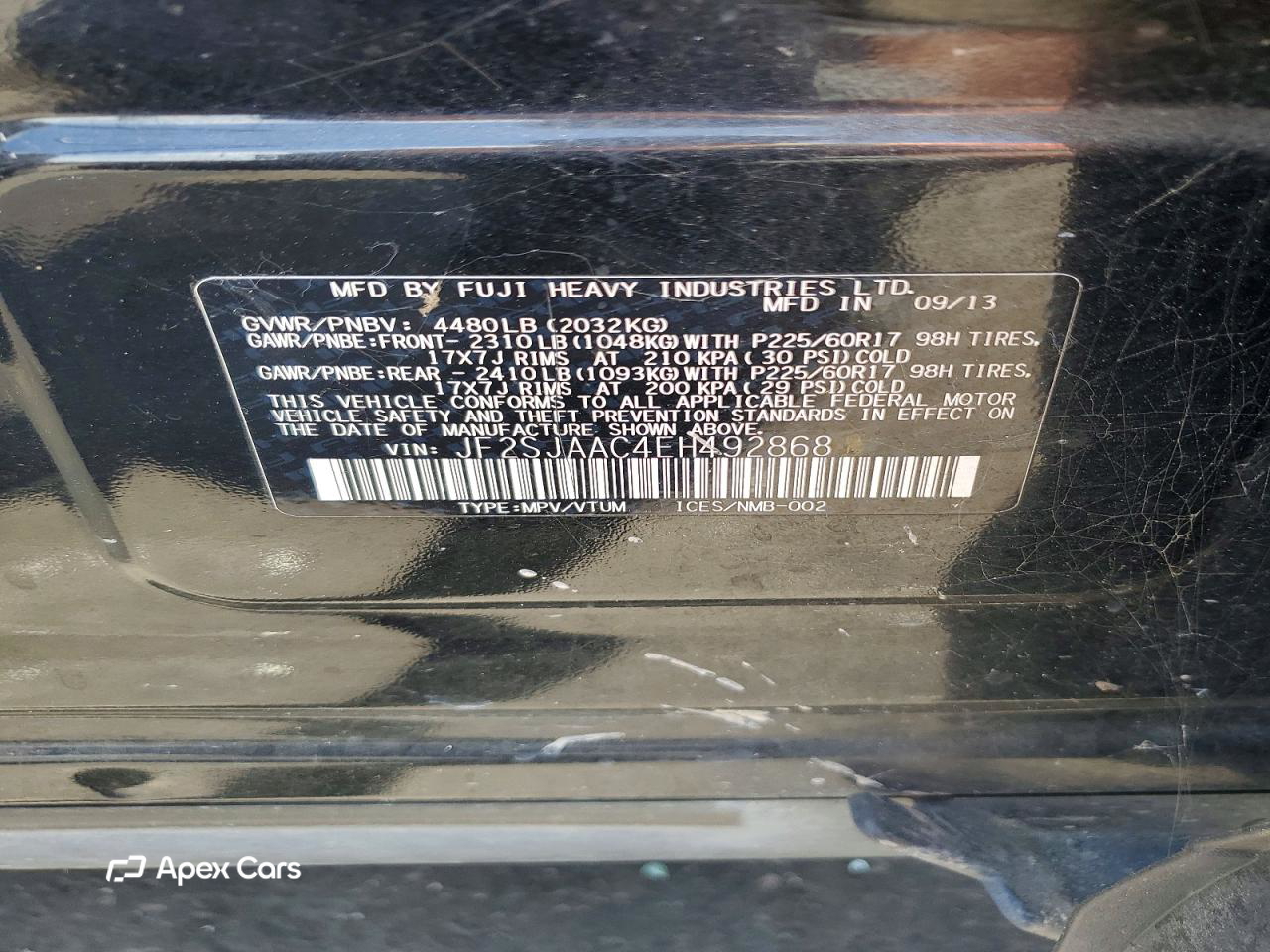 Subaru Forester 2014