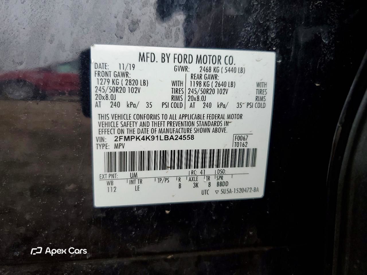 Ford Edge 2020