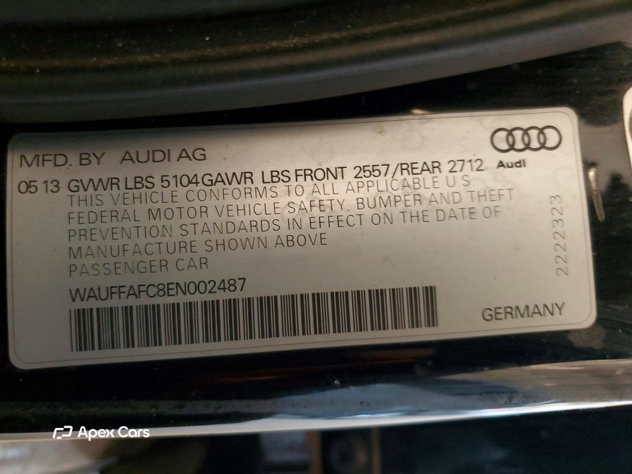 Audi A6 2014