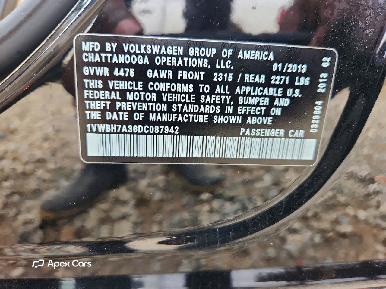 Volkswagen Passat 2013
