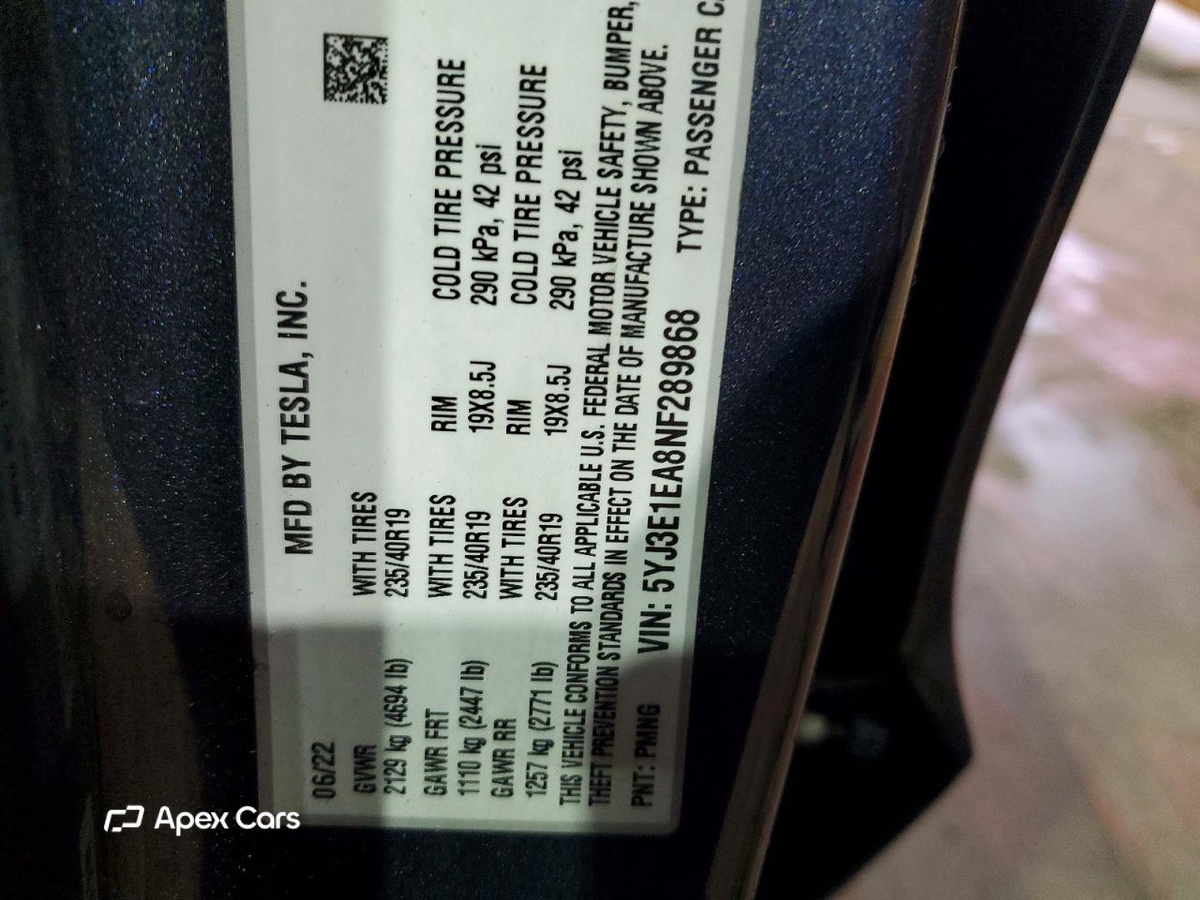 Tesla Model 3 2022