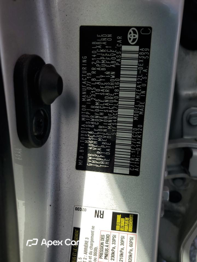 Toyota Corolla 2020