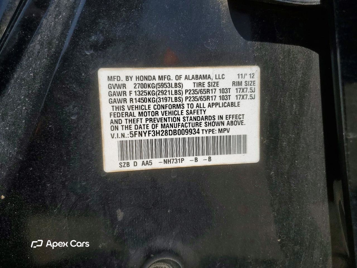 Honda Pilot 2013