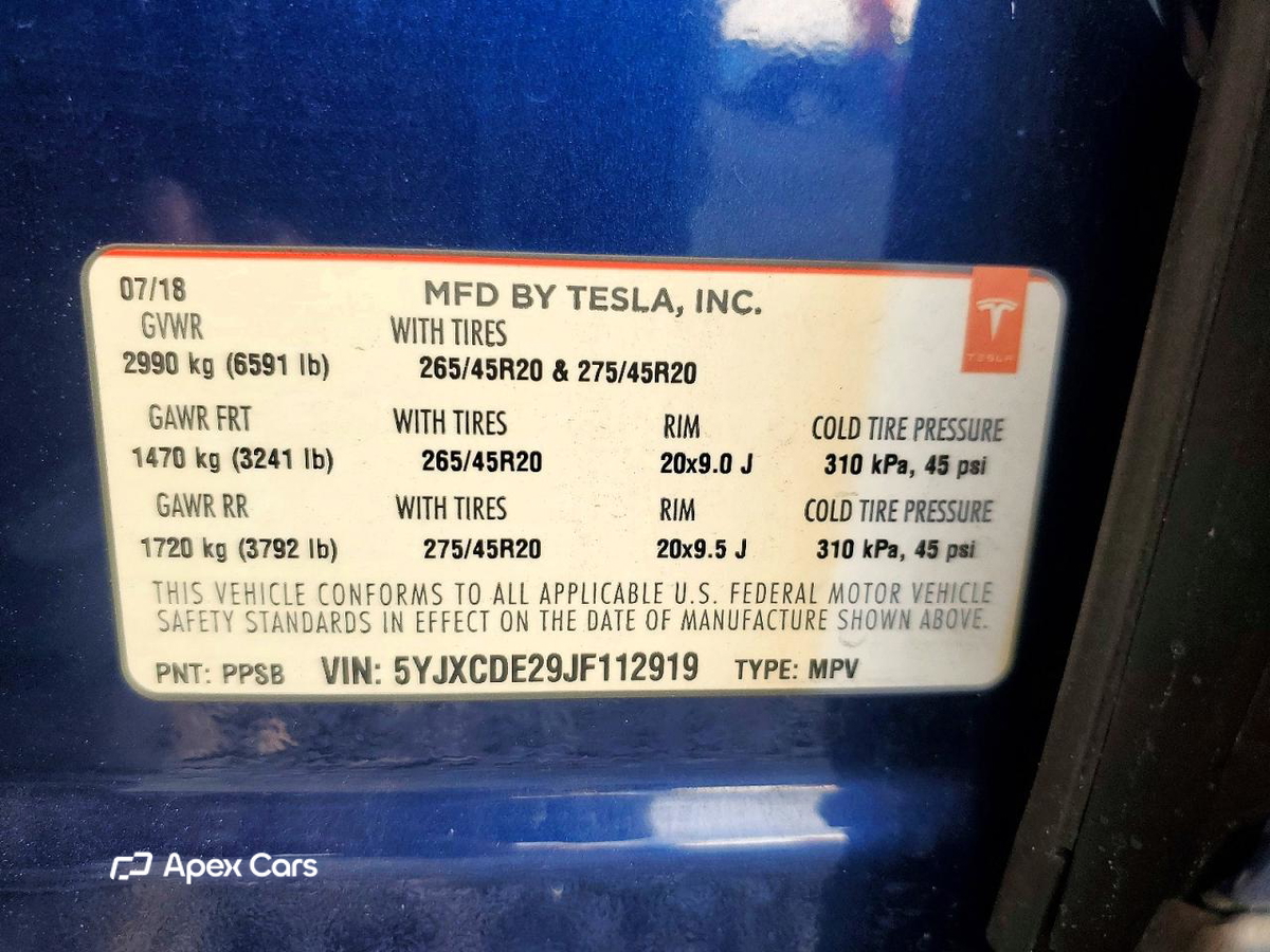 Tesla Model X 2018