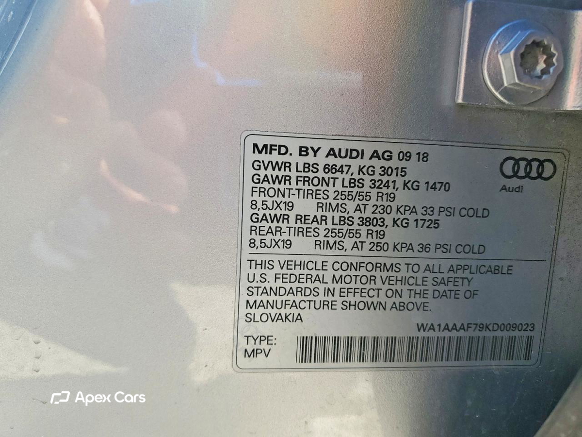 Audi Q7 2019