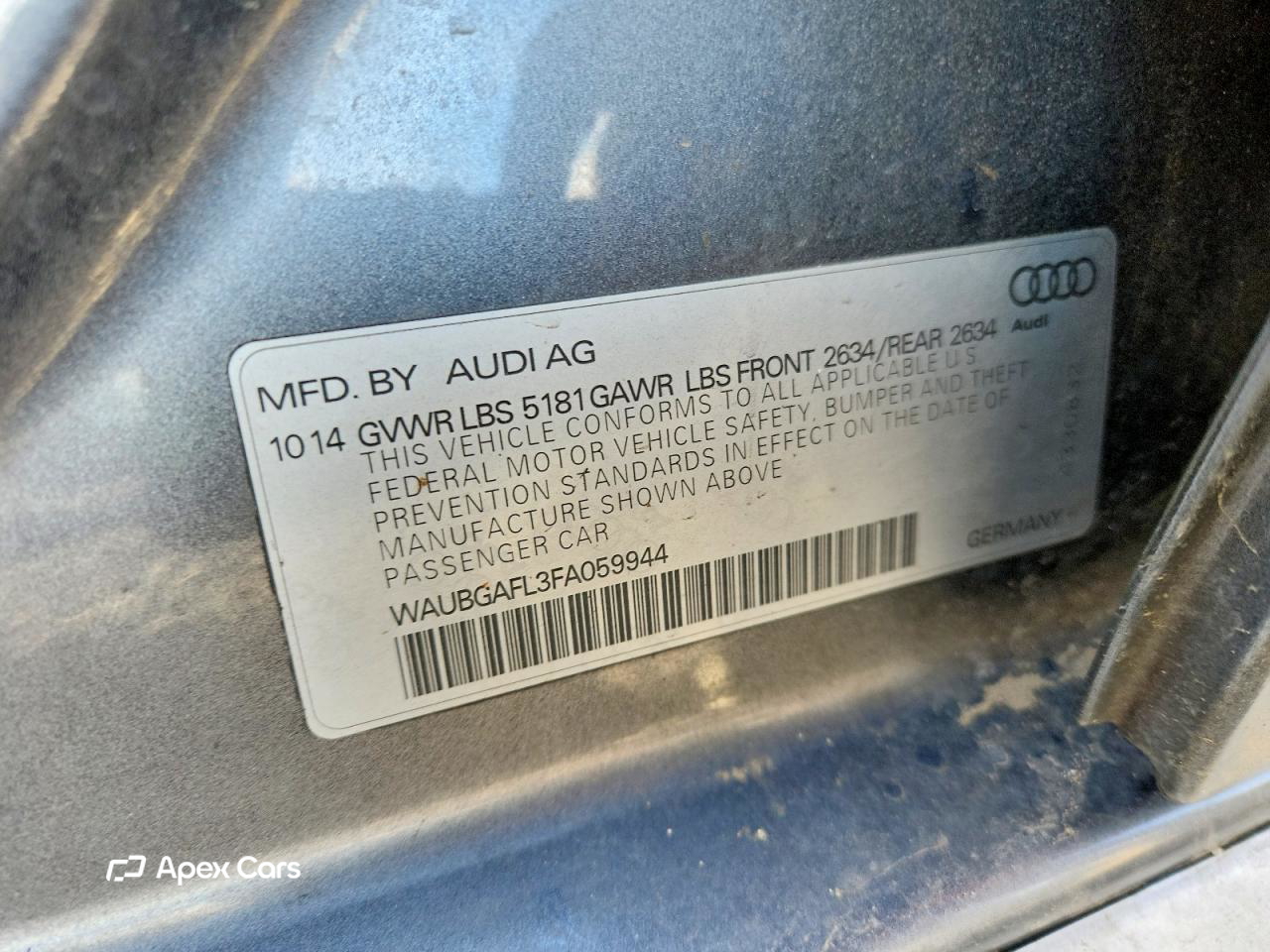 Audi RS4 2015