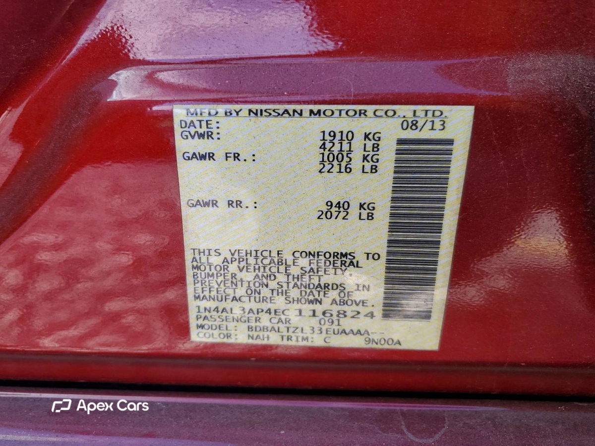 Nissan Altima 2014