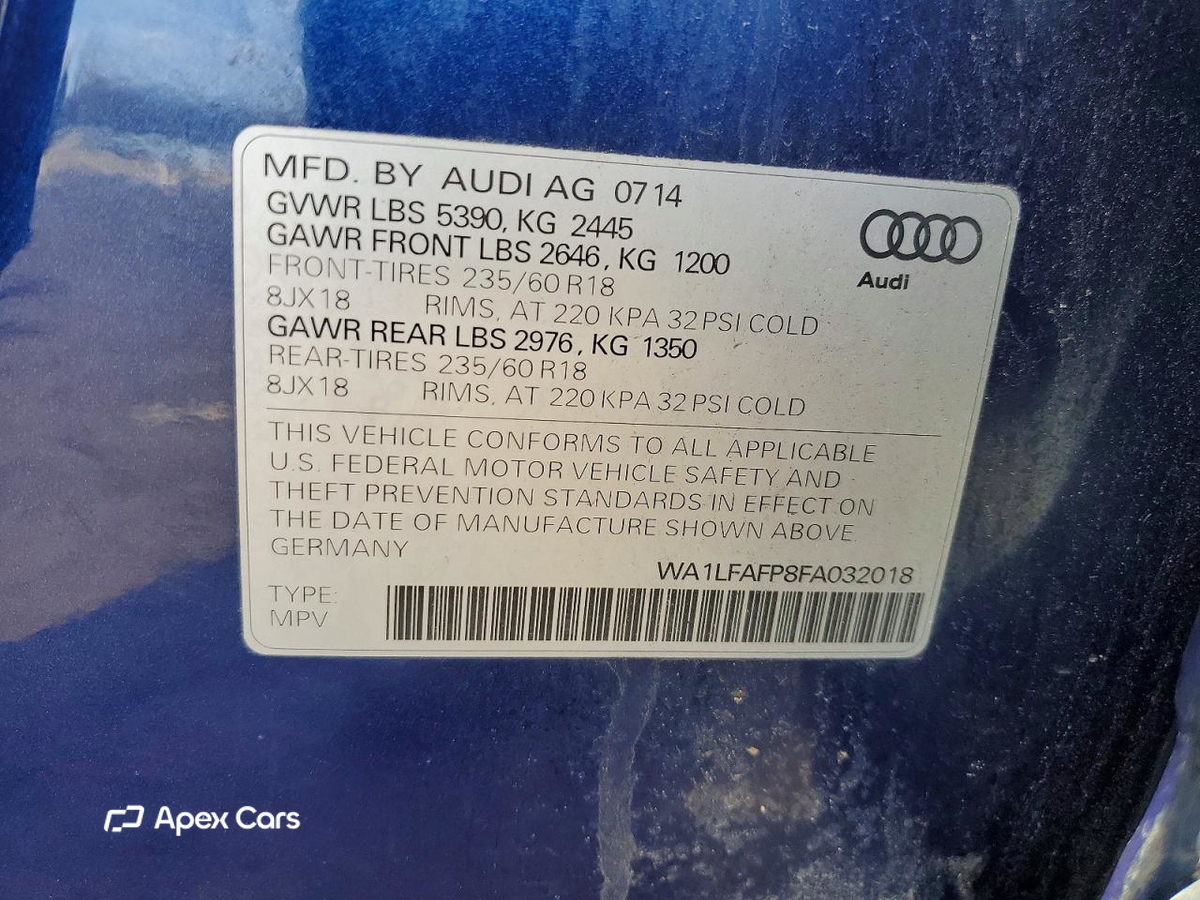 Audi Q5 2015