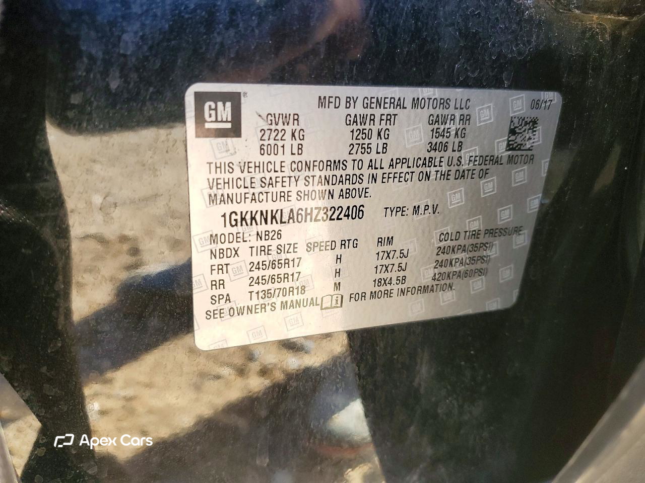 GMC Acadia 2017