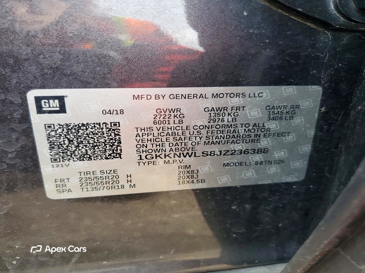 GMC Acadia 2018
