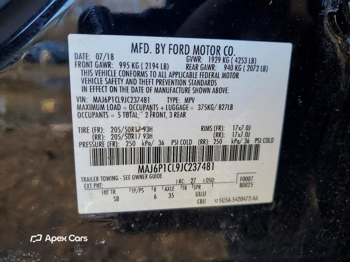 Ford EcoSport 2018
