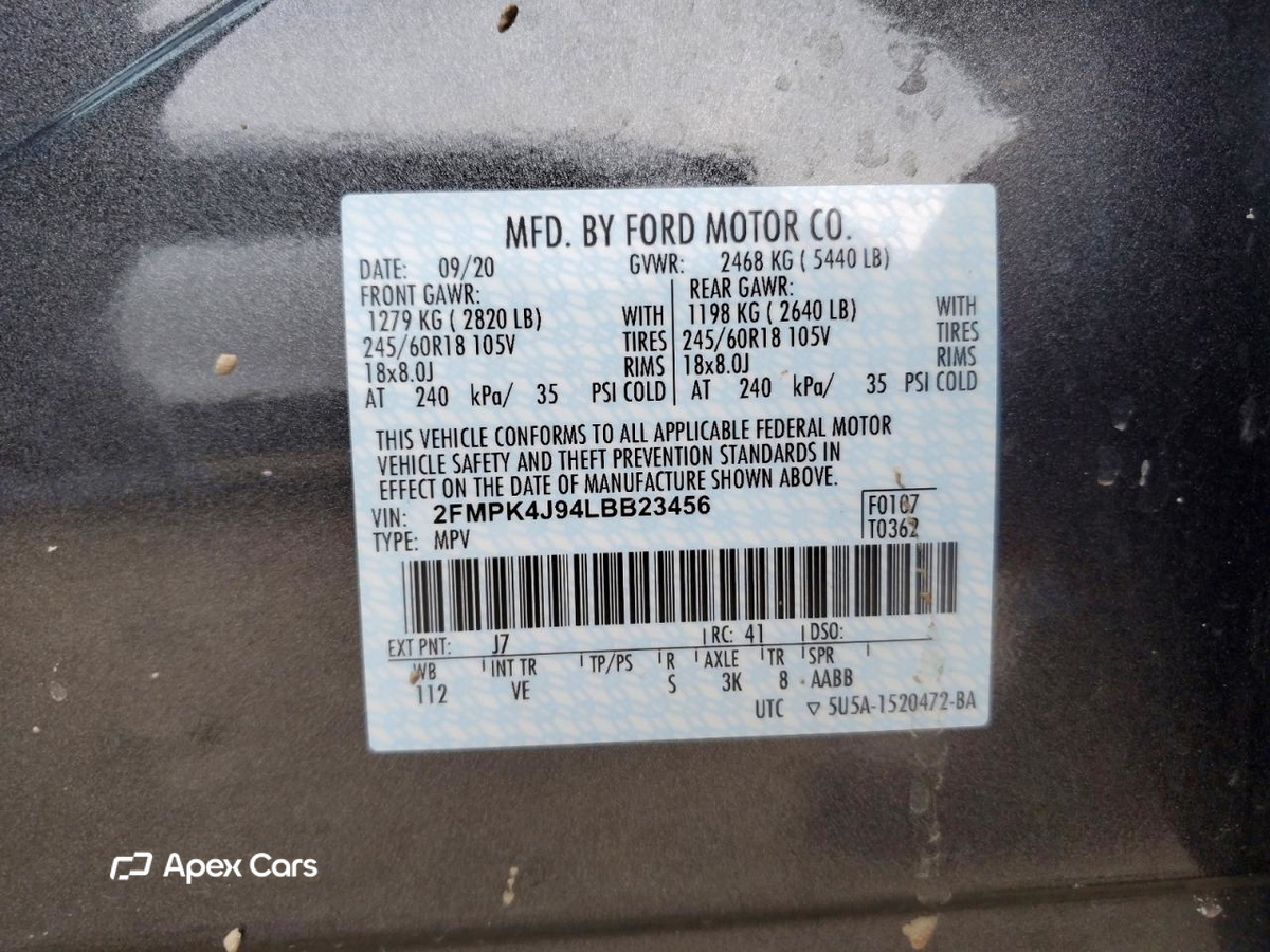 Ford Edge 2020
