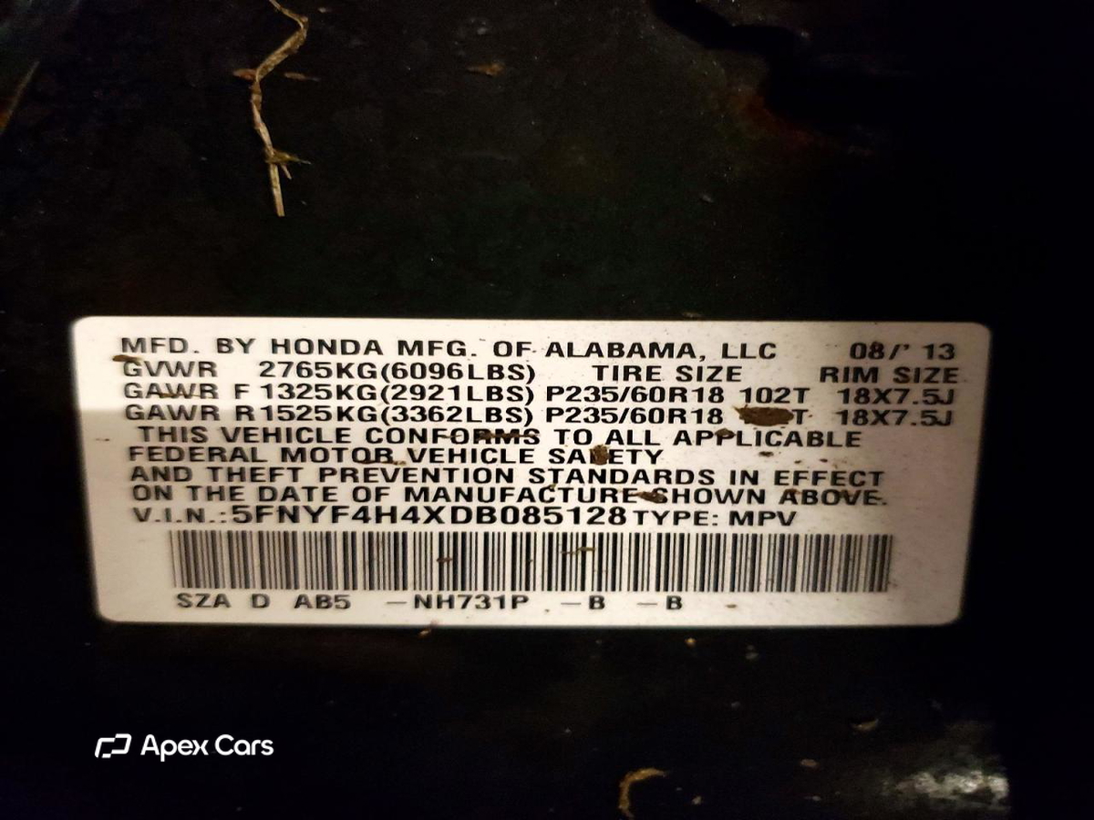 Honda Pilot 2013
