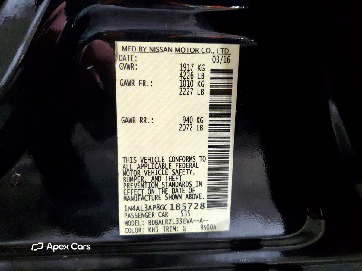 Nissan Altima 2016