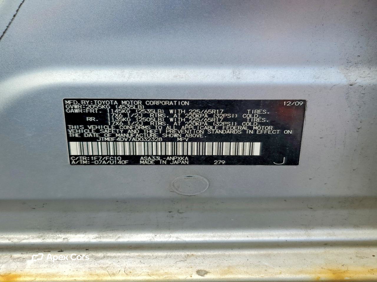 Toyota RAV 4 2010