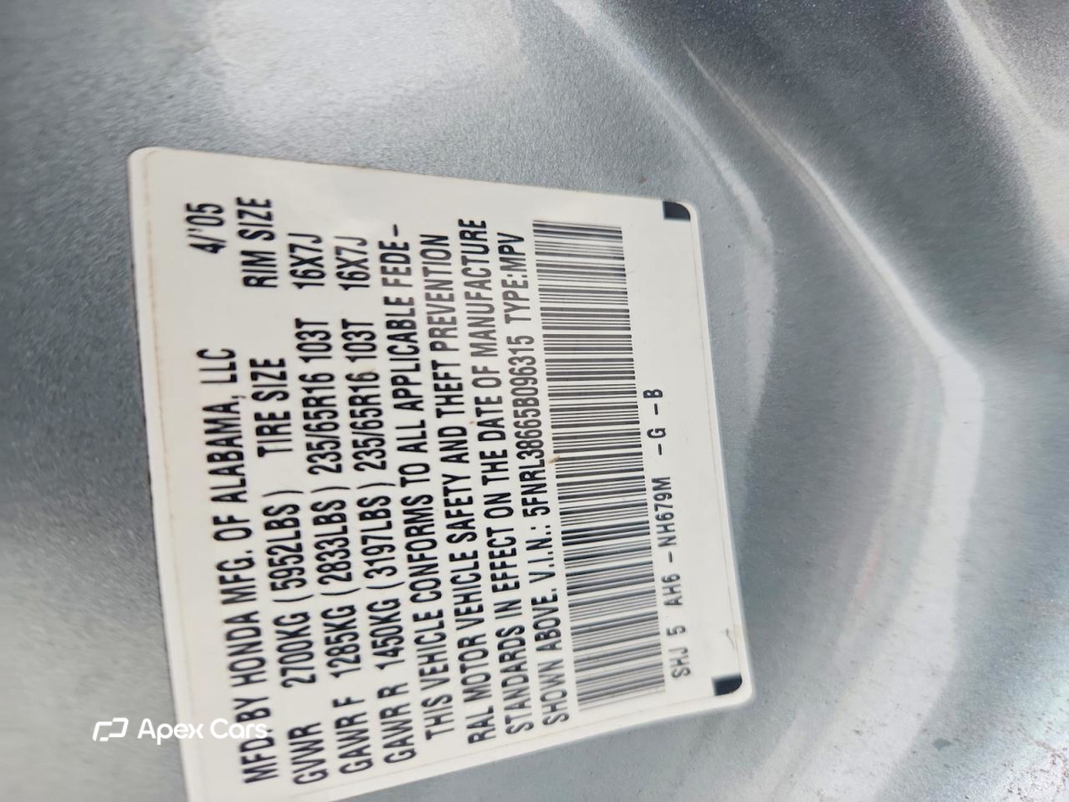 Honda Odyssey 2005