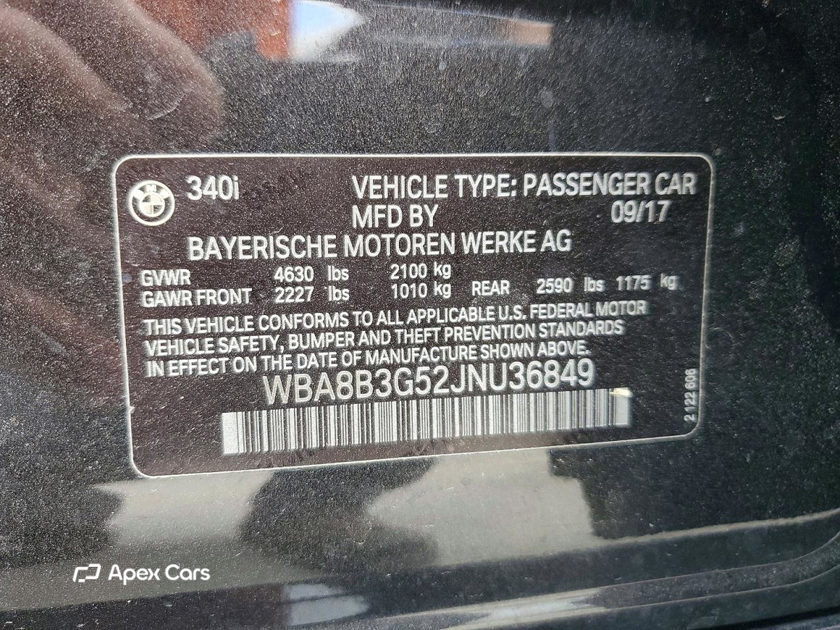 BMW Series 3 2018