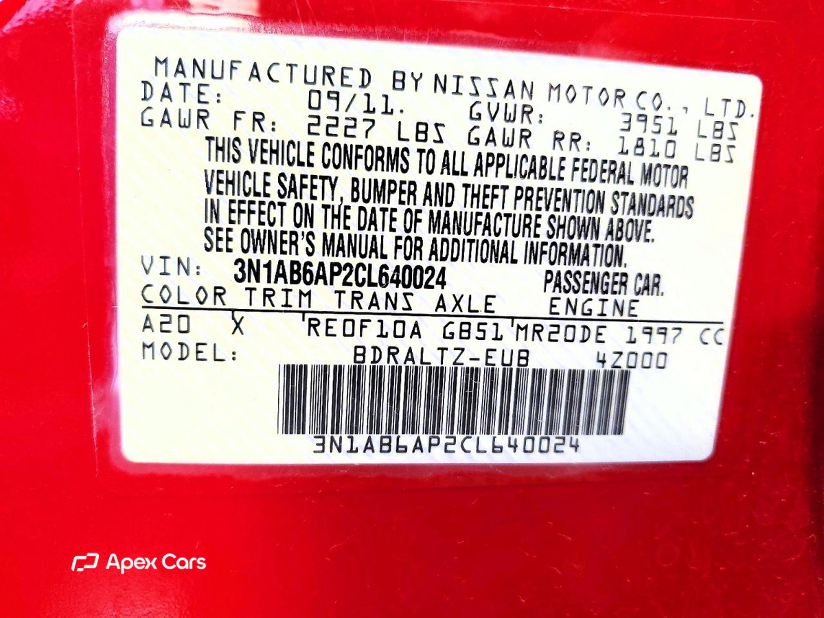Nissan Sentra 2012