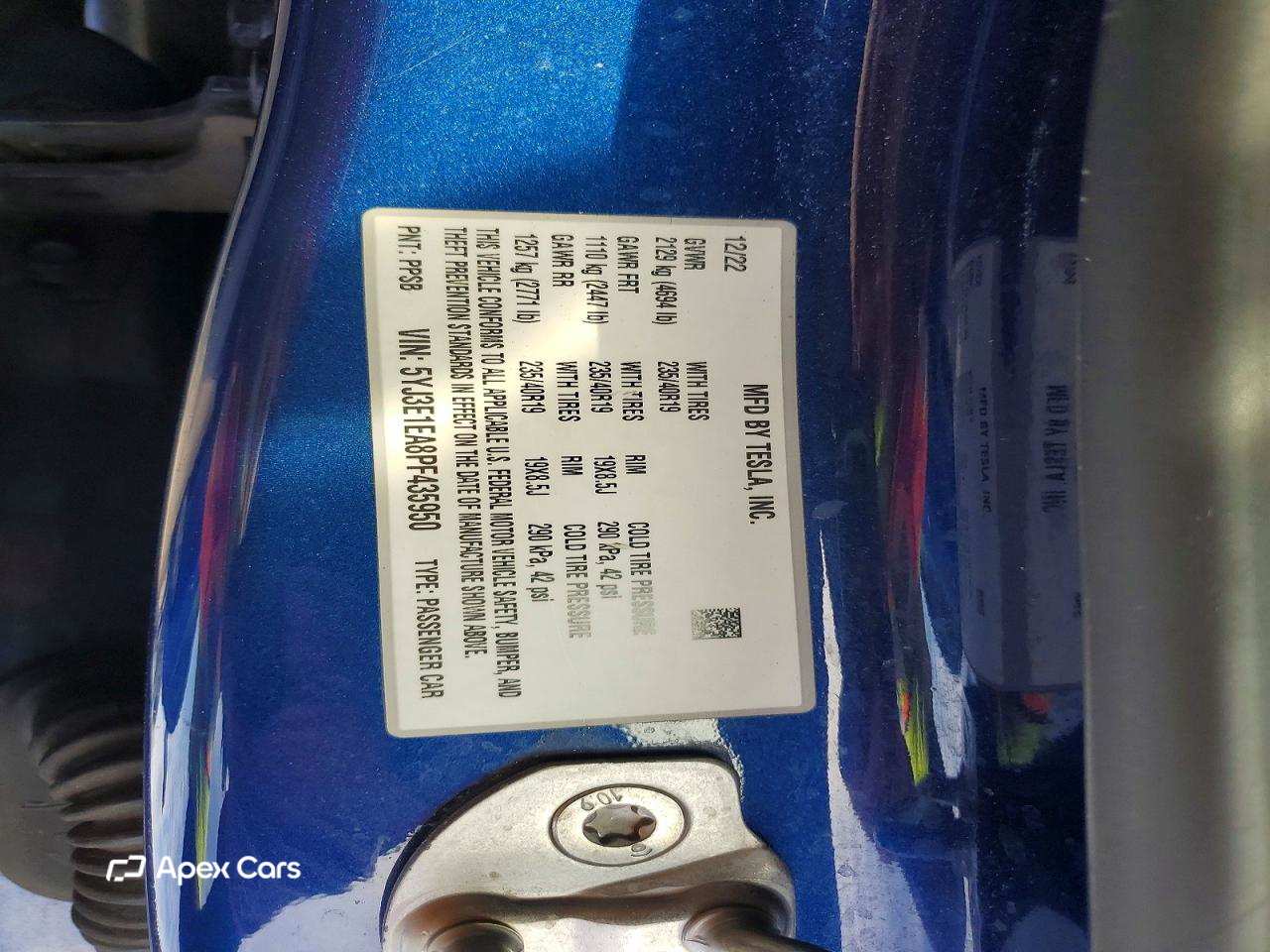 Tesla Model 3 2023