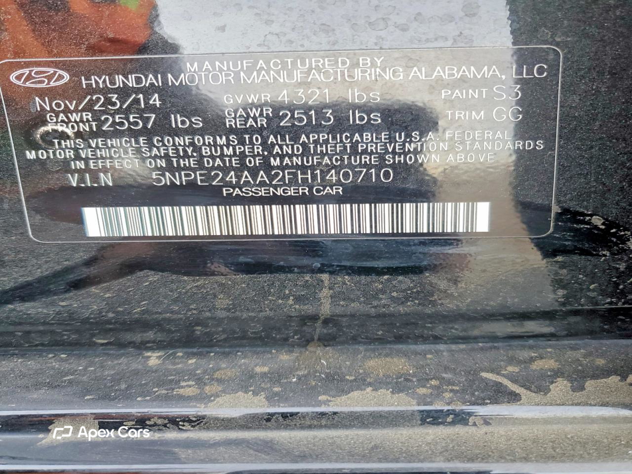 Hyundai Sonata 2015