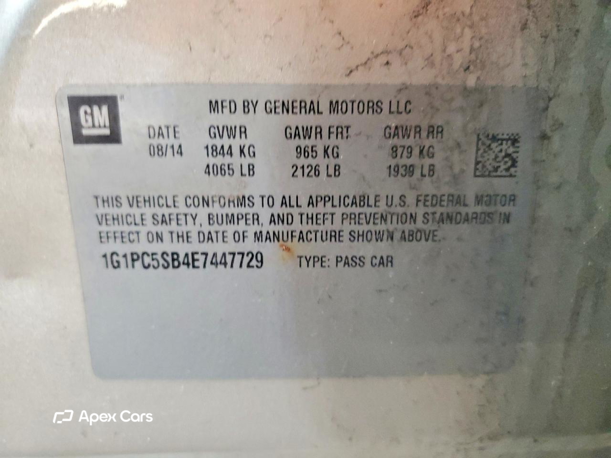Chevrolet Cruze 2014