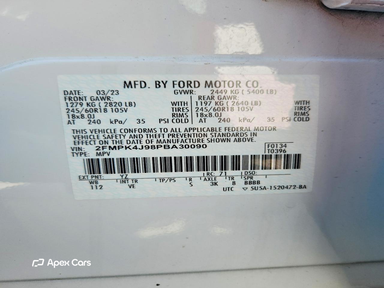 Ford Edge 2023