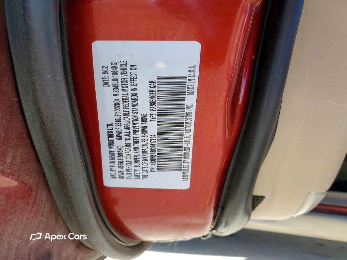 Subaru Legacy 2003