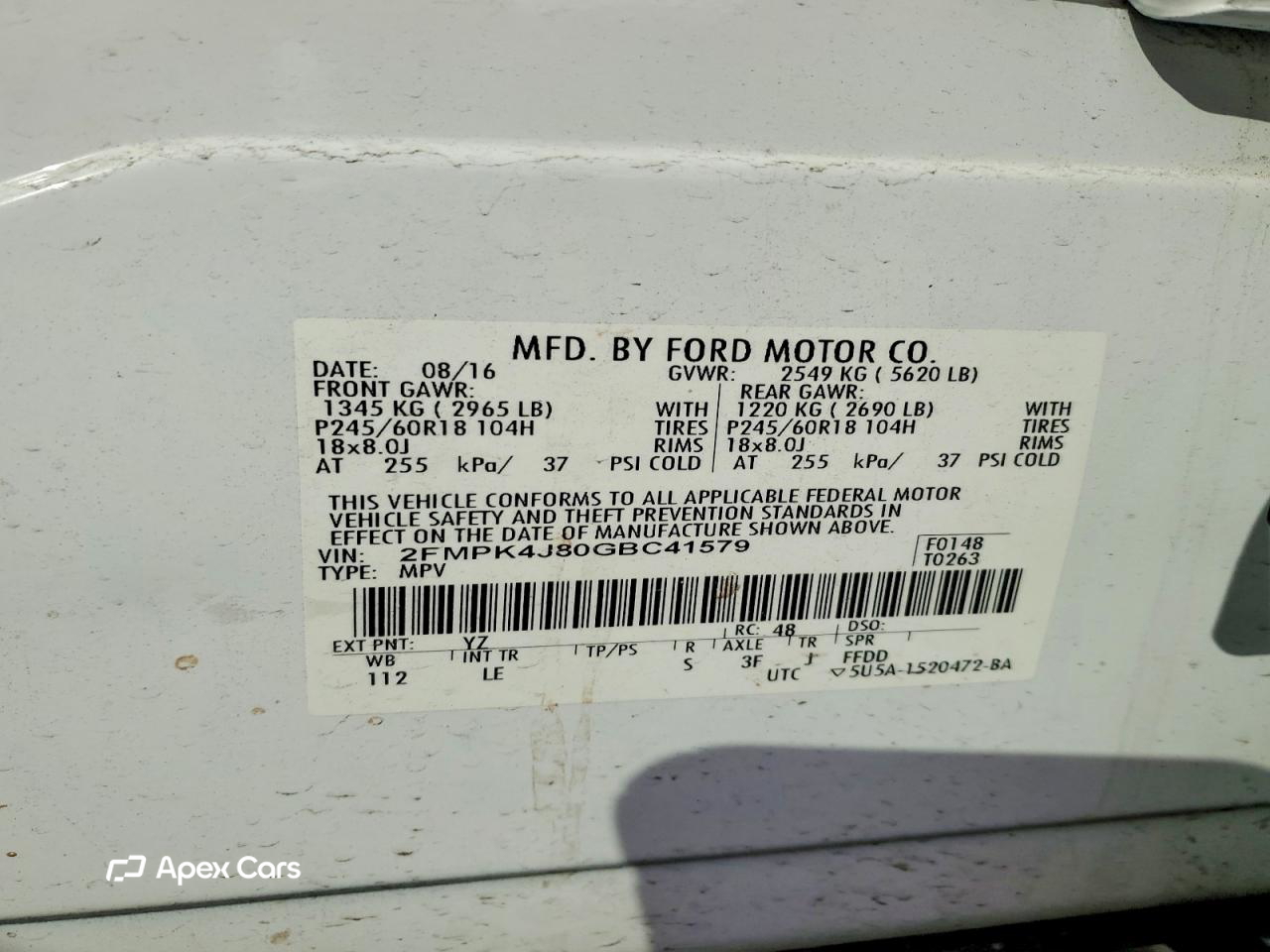 Ford Edge 2016