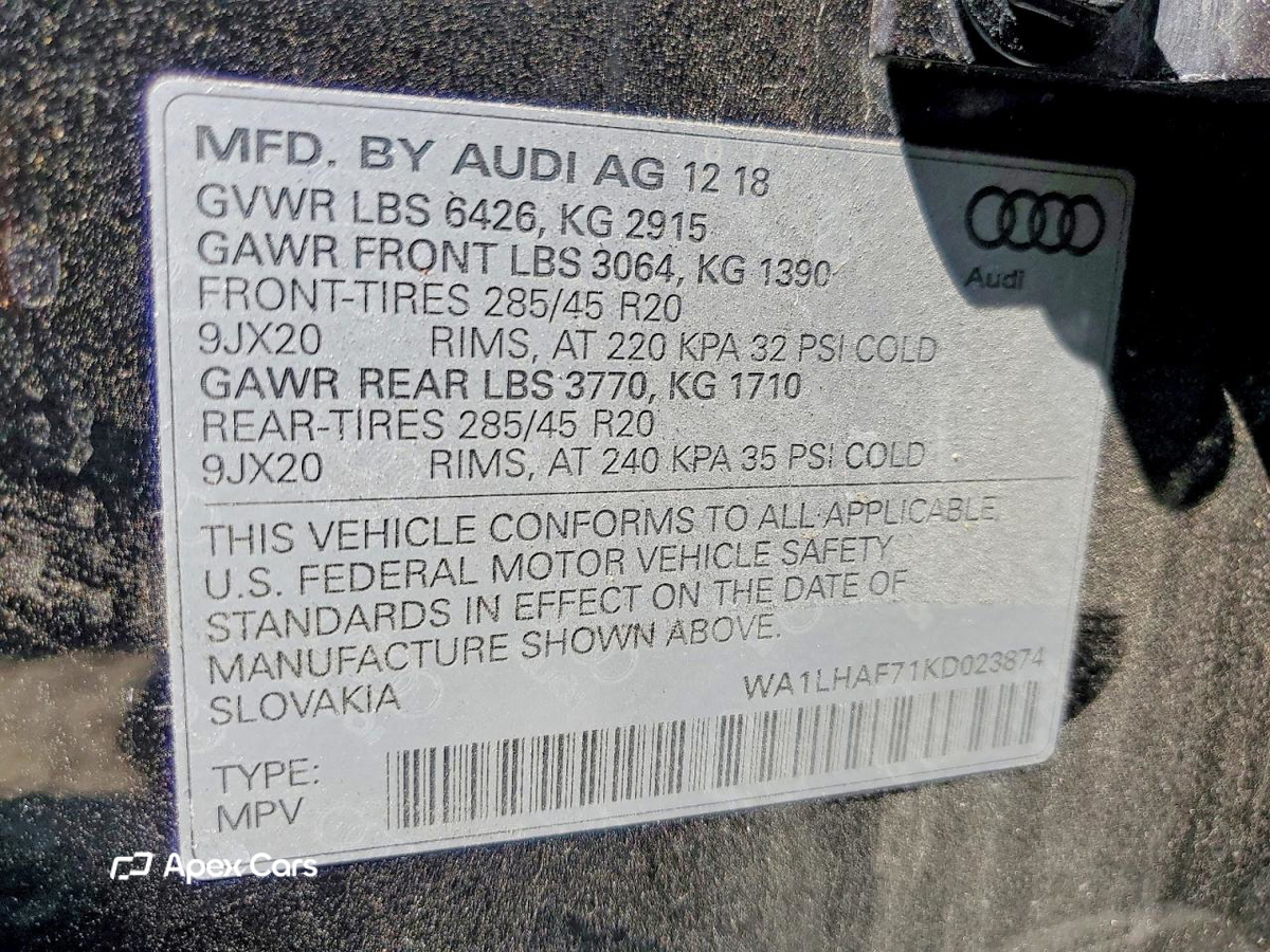 Audi Q7 2019
