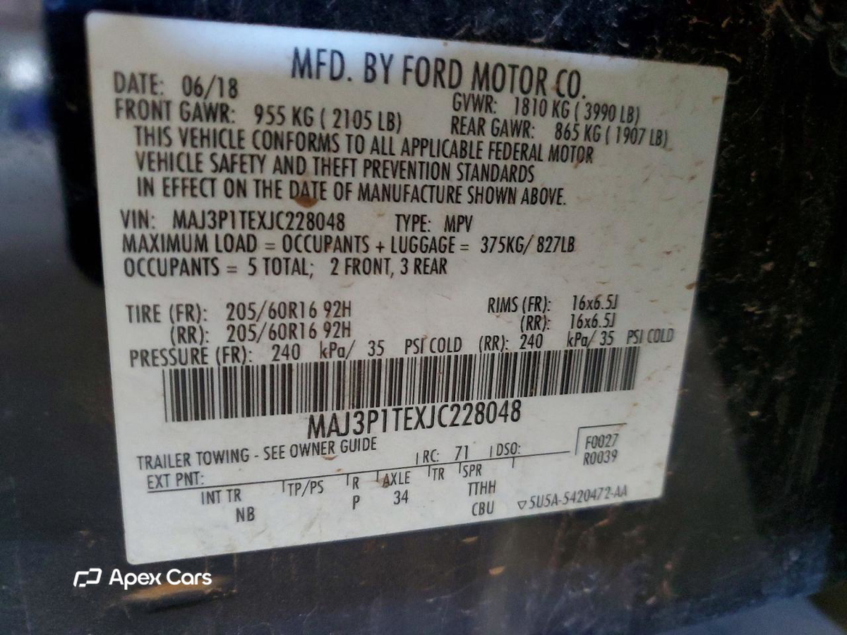Ford EcoSport 2018