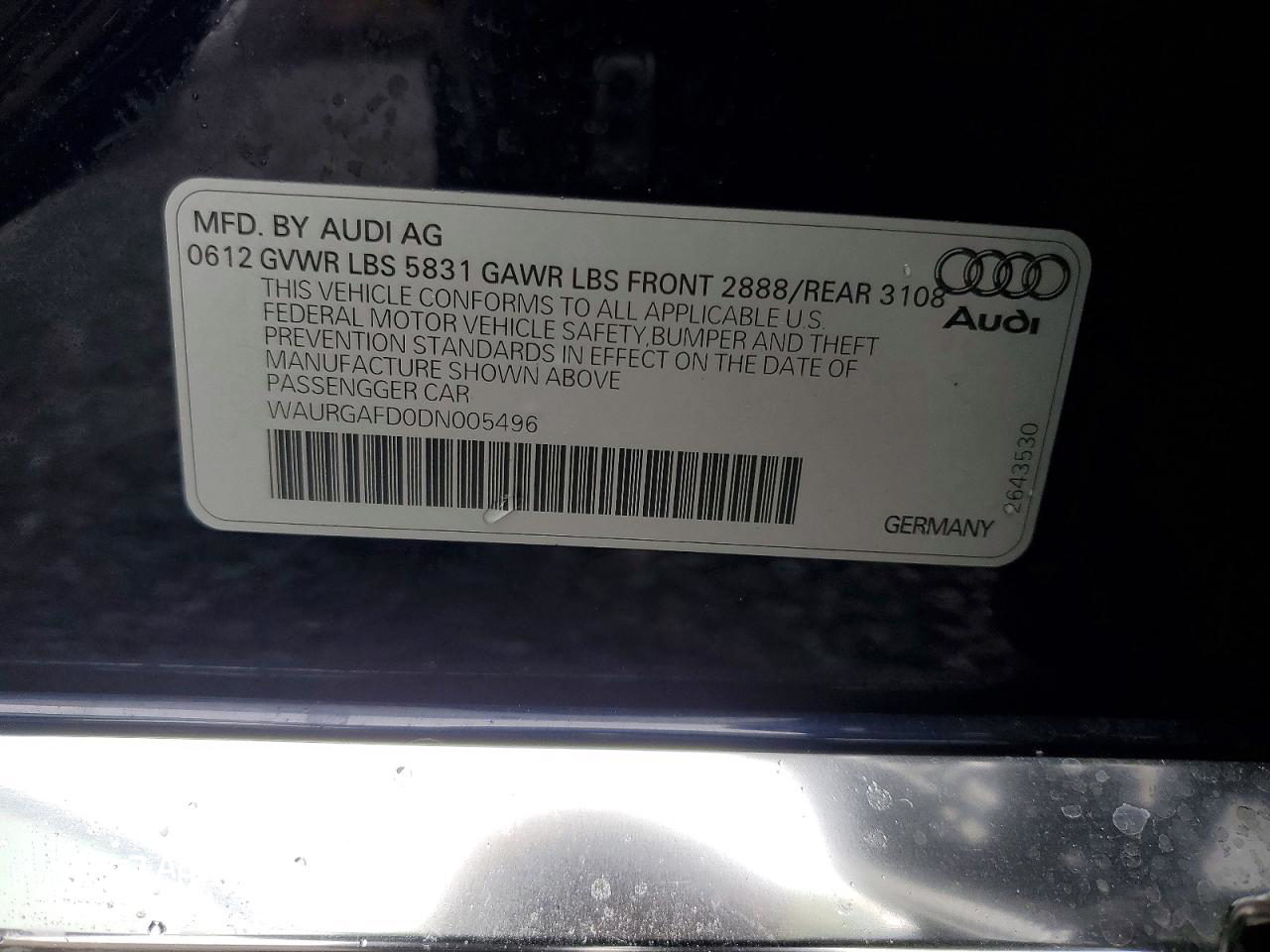 Audi A8 2013