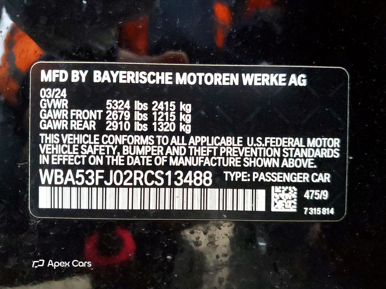 BMW Series 5 2024