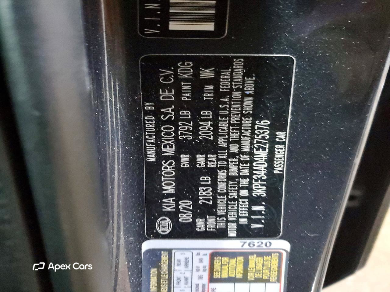 Kia Forte 2021