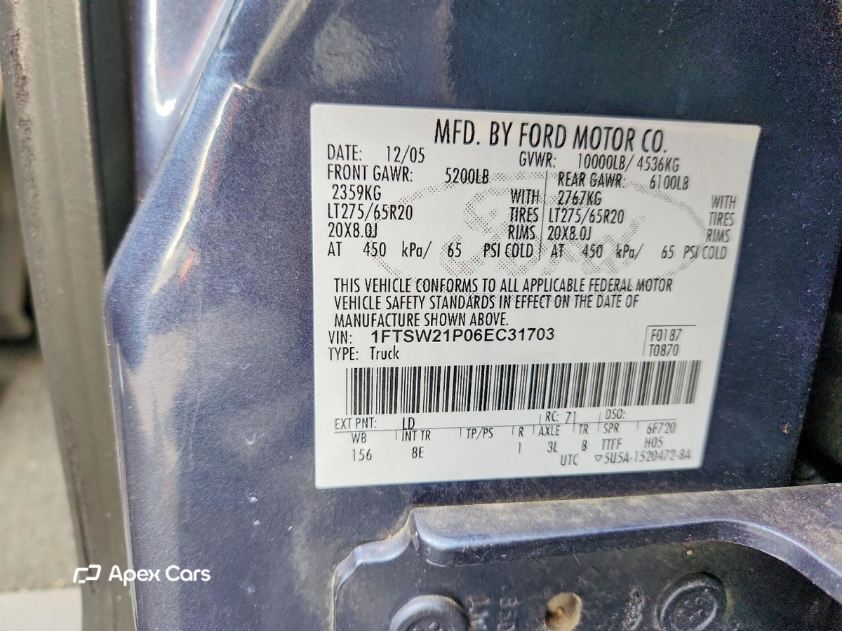 Ford F250 2006