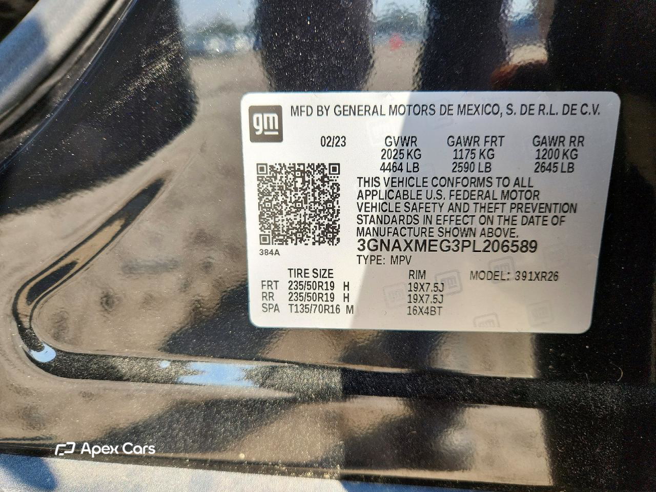Chevrolet Equinox 2023